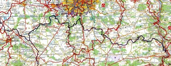 GR-129  Dwars door België, deel 2 | wandelgids 9782930488028  Grote Routepaden Topoguides  Meerdaagse wandelroutes, Wandelgidsen Wallonië (Ardennen)