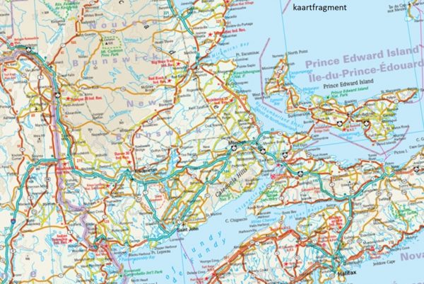 Canada, Oost | landkaart, wegenkaart 1:1.900.000 9783831773411  Reise Know-How Verlag WMP, World Mapping Project  Landkaarten en wegenkaarten Midden en Oost-Canada