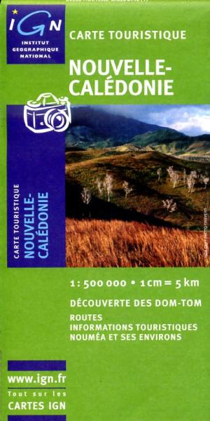 New Caledonia / Nouvelle Caledonie 1:500.000 3282118400614  IGN   Landkaarten en wegenkaarten Pacifische Oceaan (Pacific)