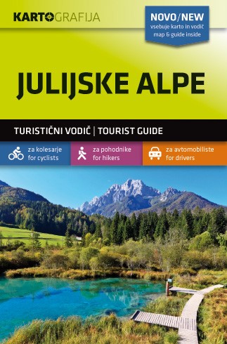 Julijske Alpe/Julische Alpen | wandelkaart 1:40.000 3830048522496  Kartografija   Wandelkaarten Slovenië