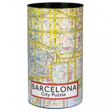 City Puzzle Barcelona 4260153703067  Craenen City Puzzles  Overige artikelen Barcelona
