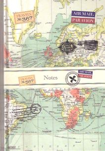 Robert Frederick Vintage Maps Notebook 5051237039559  Veltman Reisdagboeken  Reisgidsen Reisinformatie algemeen