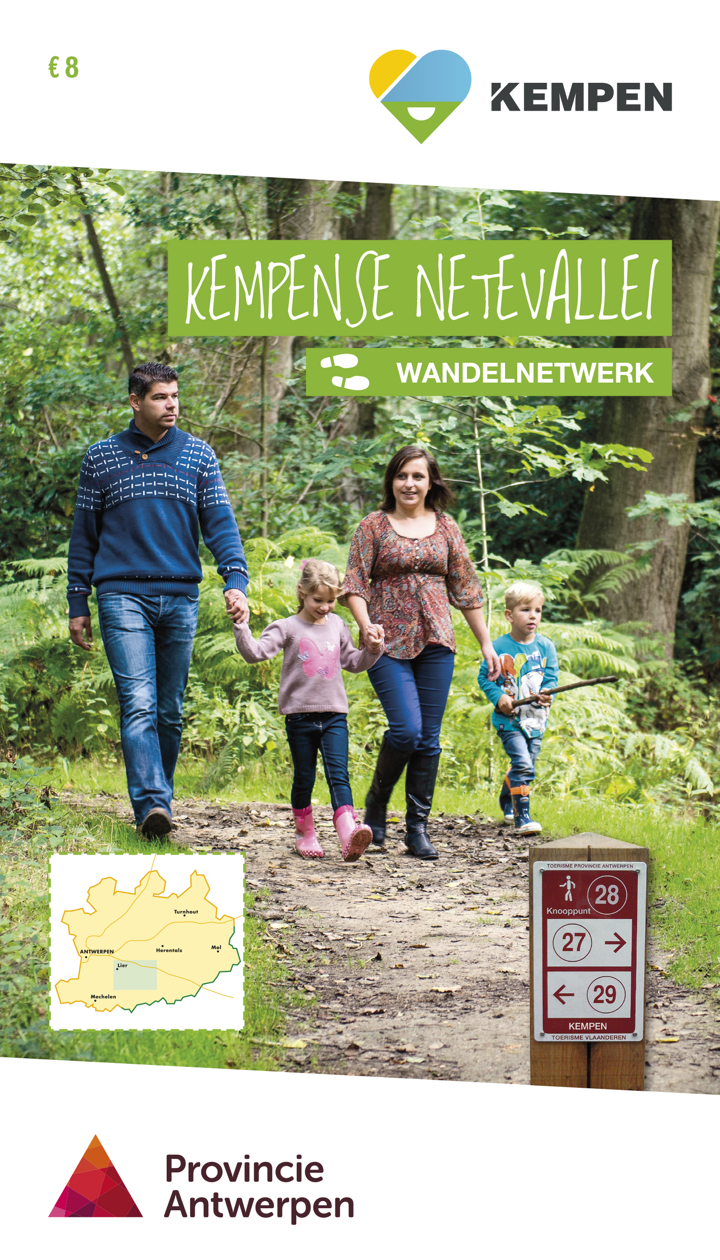 Kempense Netevallei wandelnetwerk + inspiratieboekje 5420032100779  Antwerpse Kempen   Wandelgidsen Antwerpen & oostelijk Vlaanderen