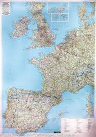 West-Europa planokaart 1:2.000.000 5425013060844  Freytag & Berndt   Wandkaarten Europa