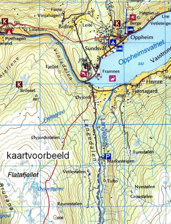 DNT-2676  Finnskogen Sor | topografische wandelkaart 1:50.000 7046660026762  Nordeca Turkart Norge 1:50.000  Wandelkaarten Zuid-Noorwegen