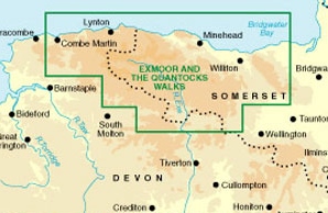 PG-09  Exmoor +  the Quantocks | wandelgids 9780319090114  Ordnance Survey Pathfinder Guides  Wandelgidsen West Country