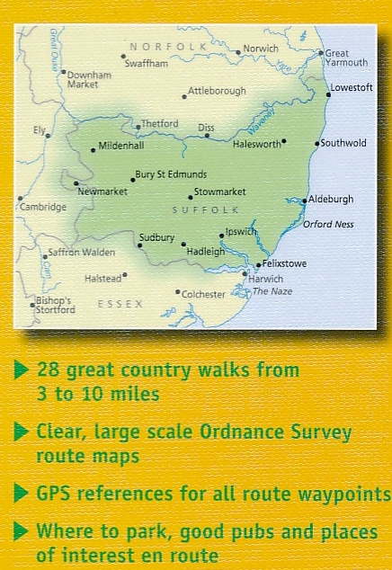 PG-48  Suffolk Walks | wandelgids 9780319090381  Ordnance Survey Pathfinder Guides  Wandelgidsen Oost-Engeland