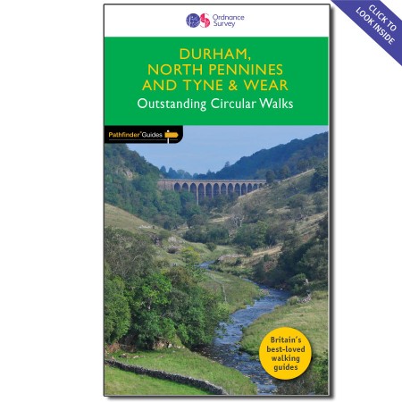PG-39  Durham, North Pennines, Tyne + Wear | wandelgids 9780319090411  Crimson Publishing / Ordnance Survey Pathfinder Guides  Wandelgidsen Noordoost-Engeland