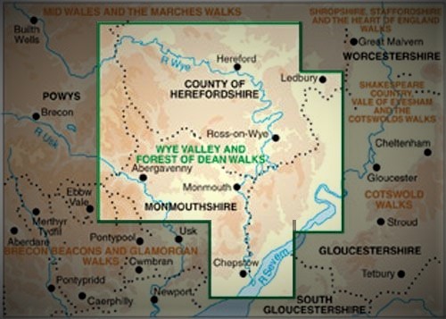 PG-29  Wye Valley + the Forest of Dean Walks | wandelgids 9780319090442  Ordnance Survey Pathfinder Guides  Wandelgidsen Zuid-Wales, Pembrokeshire, Brecon Beacons