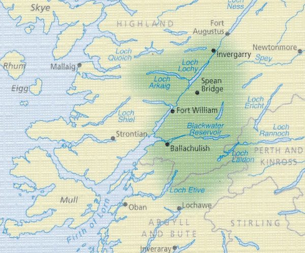 PG-07  Fort William + Glen Coe Walks | wandelgids 9780319090916  Ordnance Survey Pathfinder Guides  Wandelgidsen de Schotse Hooglanden (ten noorden van Glasgow / Edinburgh)