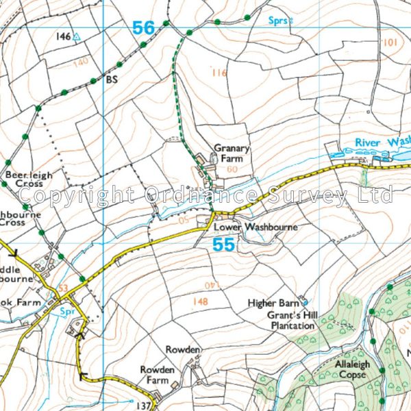 EXP-020  South Devon (OL20) | wandelkaart 1:25.000 9780319242599  Ordnance Survey Explorer Maps 1:25t.  Wandelkaarten West Country