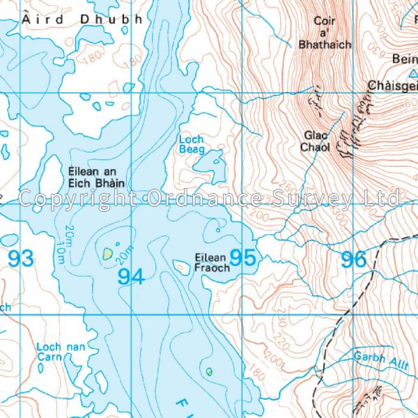 LR-019  Gariloch + Ullapool Area, Loch Maree | topografische wandelkaart 9780319261170  Ordnance Survey Landranger Maps 1:50.000  Wandelkaarten de Schotse Hooglanden (ten noorden van Glasgow / Edinburgh)