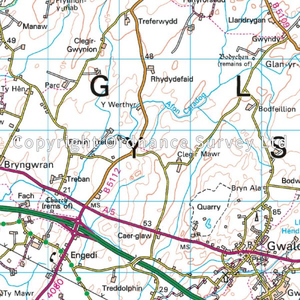 LR-114  Anglesey | topografische wandelkaart 9780319262122  Ordnance Survey Landranger Maps 1:50.000  Wandelkaarten Noord-Wales, Anglesey, Snowdonia