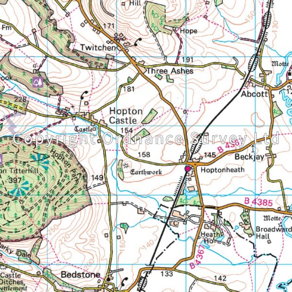 LR-137  Ludlow, Wenlock Edge | topografische wandelkaart 9780319262351  Ordnance Survey Landranger Maps 1:50.000  Wandelkaarten Noord-Wales, Anglesey, Snowdonia