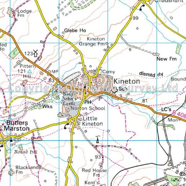LR-151  Stratford-upon-Avon, Warwick + Banbury | topografische wandelkaart 9780319262498  Ordnance Survey Landranger Maps 1:50.000  Wandelkaarten Midlands, Cotswolds