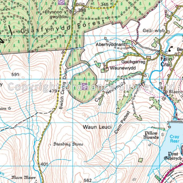 LR-160  Brecon Beacons | topografische wandelkaart 9780319262580  Ordnance Survey Landranger Maps 1:50.000  Wandelkaarten Zuid-Wales, Pembrokeshire, Brecon Beacons