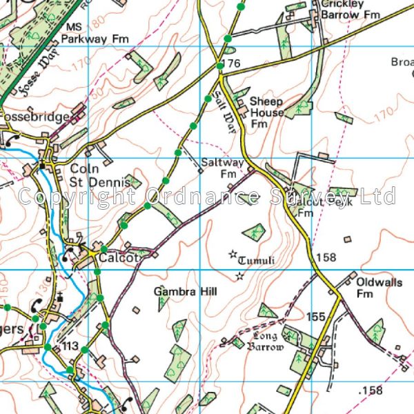 LR-163  Cheltenham + Cirenster | topografische wandelkaart 9780319262610  Ordnance Survey Landranger Maps 1:50.000  Wandelkaarten Birmingham, Cotswolds, Oxford