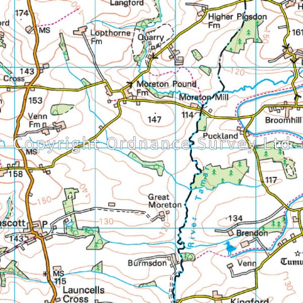 LR-190  Bude, Clovelly | topografische wandelkaart 9780319262887  Ordnance Survey Landranger Maps 1:50.000  Wandelkaarten West Country