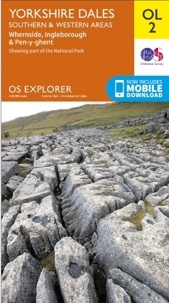 EXP-002  Yorkshire Dales, Southern & Western areas | wandelkaart 1:25.000 9780319263310  Ordnance Survey Explorer Maps 1:25t.  Wandelkaarten Noordoost-Engeland