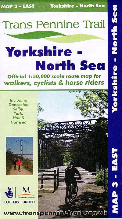 Map 3: East  Yorkshire - North Sea 9780953227792  Trans Pennine Trail Project   Wandelkaarten Noordoost-Engeland