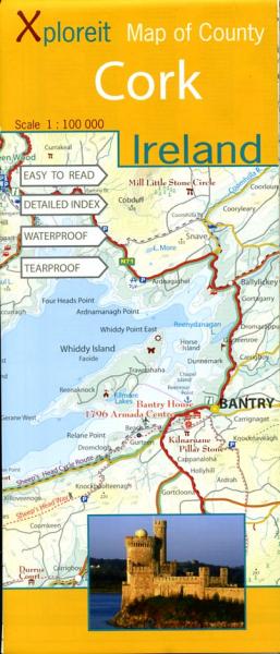 County Cork | overzichtskaart 1:100.000 9780955265525  Xploreit   Landkaarten en wegenkaarten Munster, Cork & Kerry