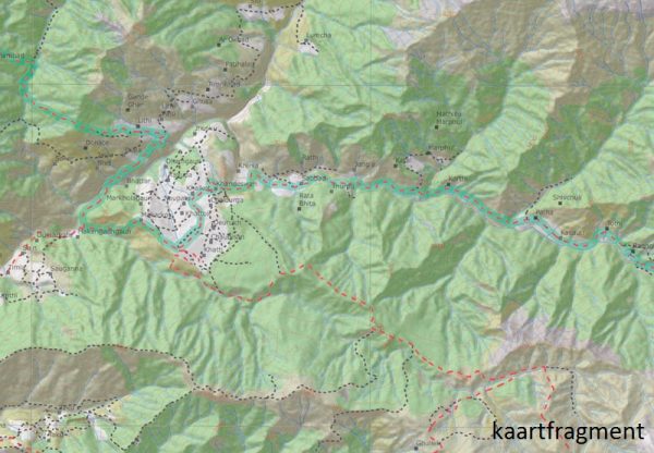 N09 Great Himalayan Trail: Makalu Barun * 9780956981783  Newgrove Consultants Great Himalayan Trail 1:100th.  Wandelkaarten Nepal
