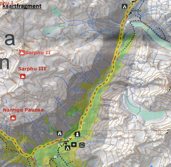 N10 Great Himalayan Trail: Kanchenjunga * 9780956981790  Newgrove Consultants Great Himalayan Trail 1:100th.  Wandelkaarten Nepal