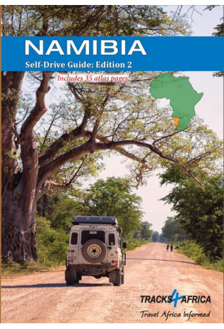 Namibia Self-Drive Guide tracks | reisgids/accommodatiegids 9780992183059  Tracks4Africa   Campinggidsen, Reisgidsen Namibië