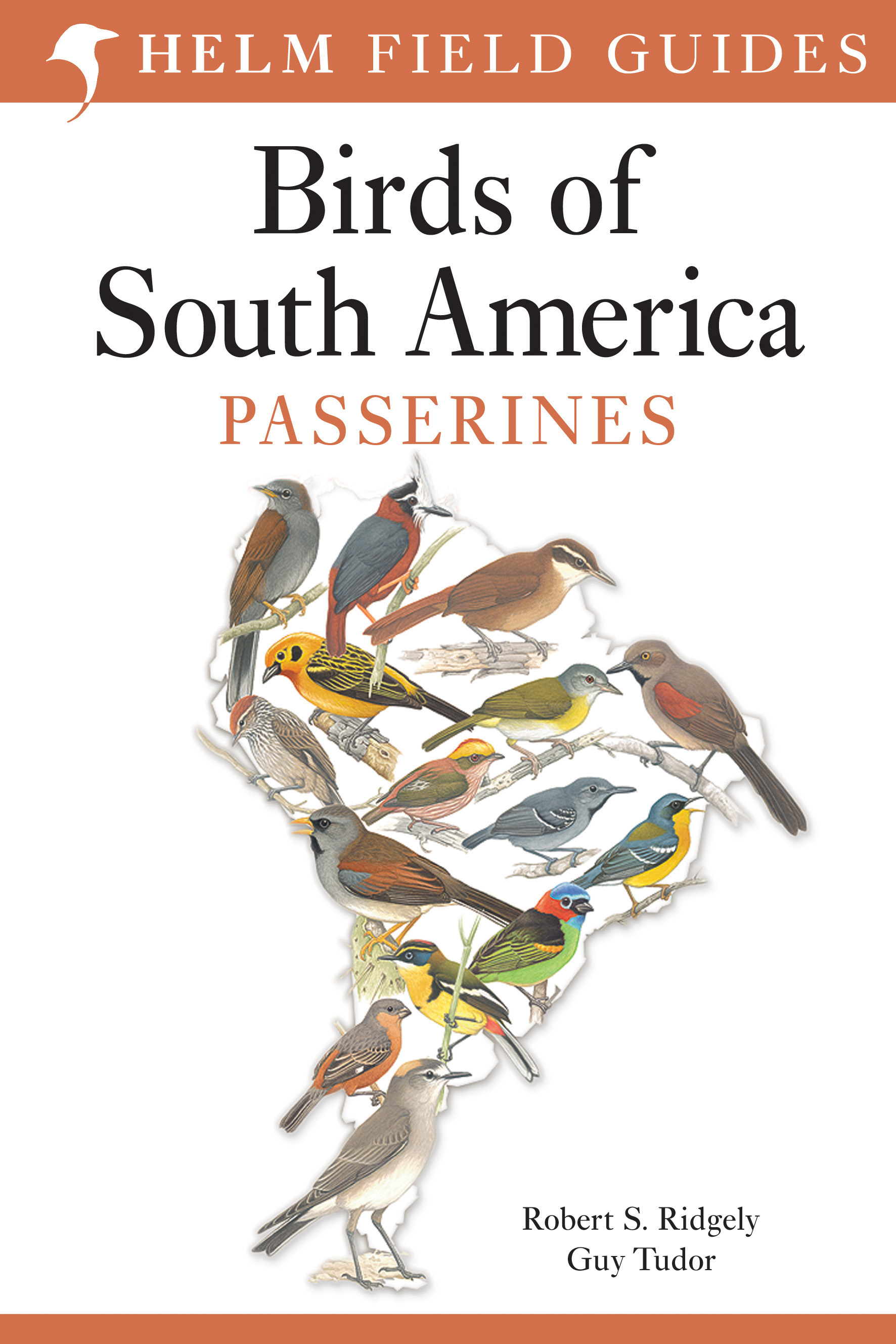 Field Guide to the Birds of South America: Passerines 9781408113424 Guy Tudor, Robert S. Ridgely Christopher Helm   Natuurgidsen, Vogelboeken Zuid-Amerika (en Antarctica)