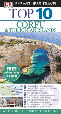 Corfu & the Ionian Islands 9781409382843  Dorling Kindersley Eyewitness Top 10 Guides  Reisgidsen Corfu