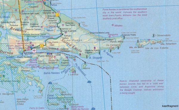 ITM South America/South | landkaart, autokaart 1:2.600.000 9781553410829  International Travel Maps   Landkaarten en wegenkaarten Zuid-Amerika (en Antarctica)