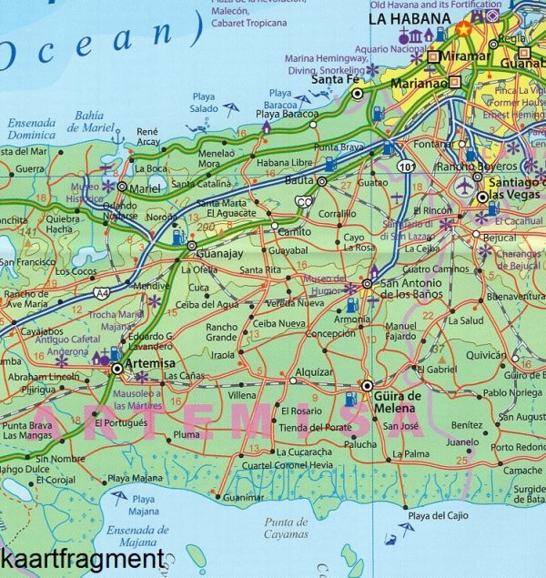 ITM Cuba | landkaart, autokaart 1:600.000 9781553412021  International Travel Maps   Landkaarten en wegenkaarten Cuba