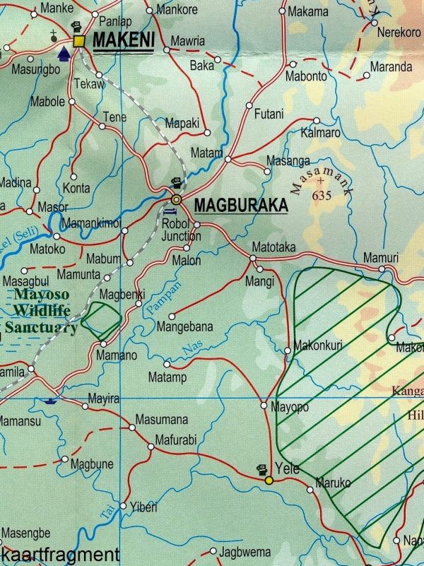 ITM Sierra Leone | landkaart, autokaart 1:560.000 9781553413967  International Travel Maps   Landkaarten en wegenkaarten Guinee-Bissau, Guinee, Sierra Leone, Liberia