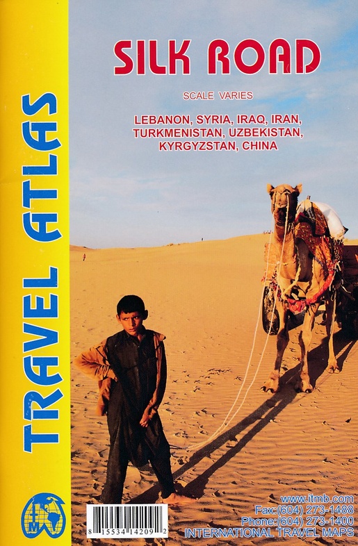 ITM Silk Road Travel Atlas * 9781553414209  International Travel Maps   Wegenatlassen 
