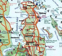 Vancouver Island South 1:250.000 | landkaart, autokaart (waterproof) 9781553419778  ITM   Landkaarten en wegenkaarten Vancouver en British Columbia