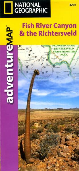 Fish River Canyon & the Richtersveld adventure map 9781566951661  National Geographic   Landkaarten en wegenkaarten Namibië