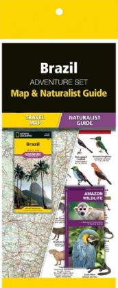 Brazil Adventure Set * 9781583559239  Waterford Press Map & Naturalist Guide  Landkaarten en wegenkaarten, Natuurgidsen Brazilië