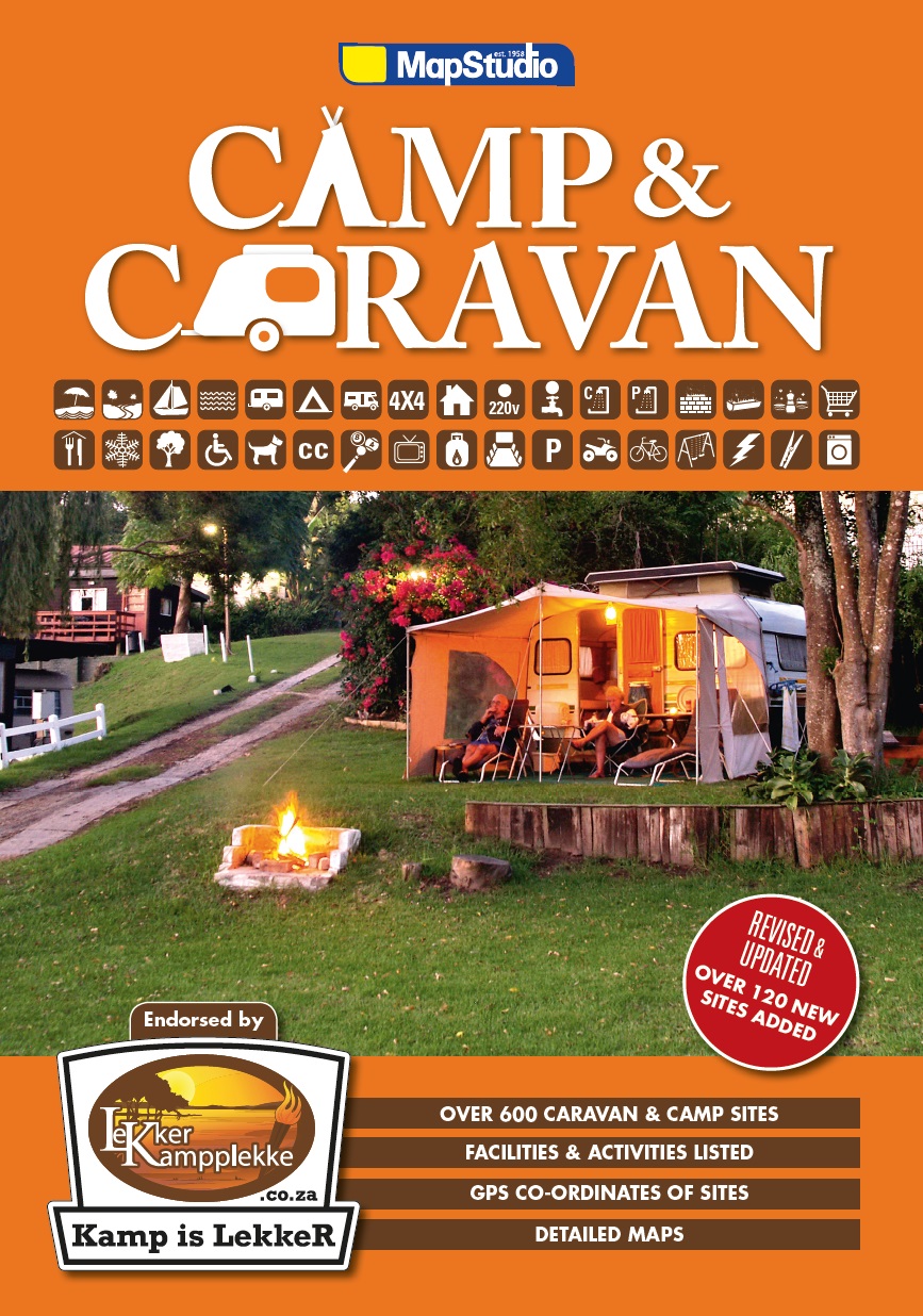 Camp & Caravan South Africa 9781770269811  Map Studio   Reisgidsen Zuid-Afrika