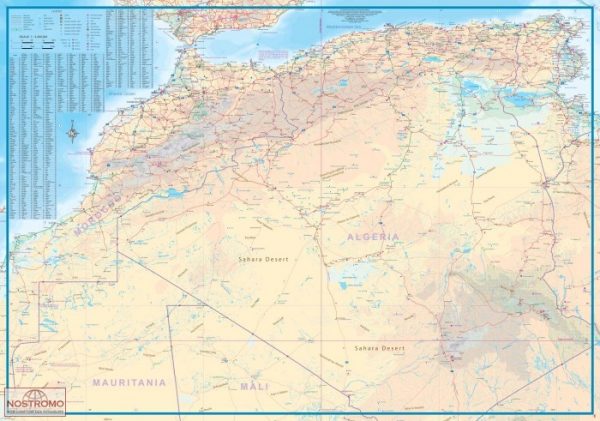 ITM Northern Africa | landkaart, autokaart 1:3.400.000 9781771290005  International Travel Maps   Landkaarten en wegenkaarten Noord-Afrika en Sahel