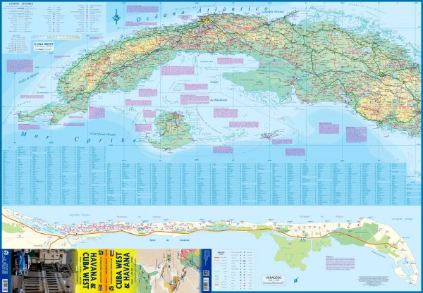 ITM Havana 1:10.000, West-Cuba 1:600.000 9781771293358  International Travel Maps   Landkaarten en wegenkaarten, Stadsplattegronden Cuba