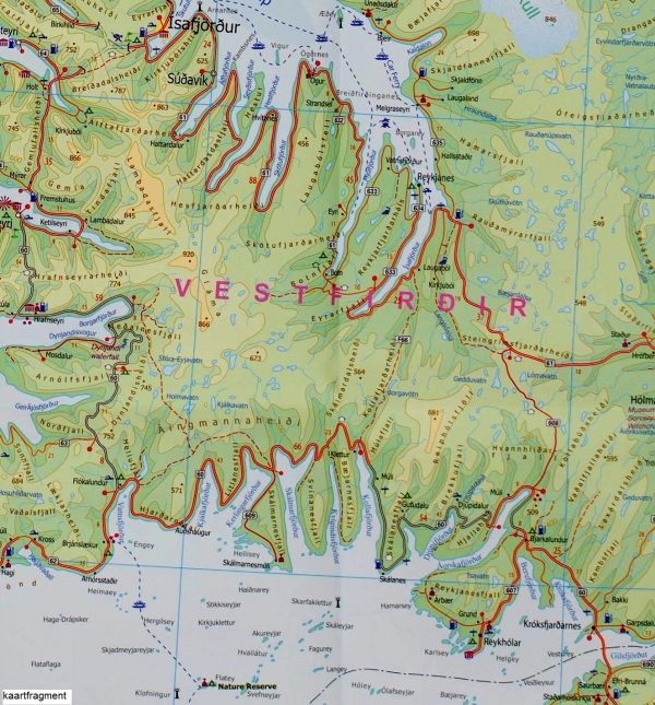 ITM Iceland | landkaart, autokaart 1: 425.000 9781771293587  International Travel Maps   Landkaarten en wegenkaarten IJsland