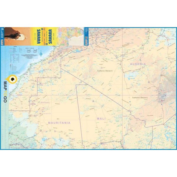 ITM Sahara Region Map | landkaart, autokaart 1:3.850.000 9781771296922  International Travel Maps   Landkaarten en wegenkaarten Noord-Afrika en Sahel