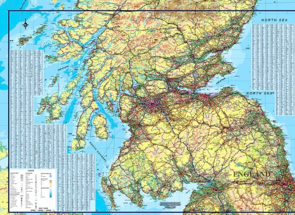 ITM Schotse Kastelen & Whisky Distilleerderijen 1:370.000 9781771297028  International Travel Maps   Landkaarten en wegenkaarten, Wijnreisgidsen Schotland