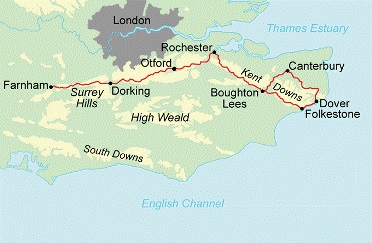 North Downs Way 9781781315002  Aurum Press OS Nat. Trail Guides  Meerdaagse wandelroutes, Wandelgidsen Zuidoost-Engeland