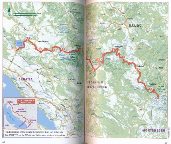 Via Dinarica (wandelgids) 9781784770518  Bradt   Meerdaagse wandelroutes, Wandelgidsen Servië, Bosnië-Hercegovina, Kosovo
