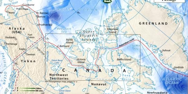 The Northwest Passage 9781841624389 Tony Soper Bradt   Reisgidsen Alaska, West-Canada