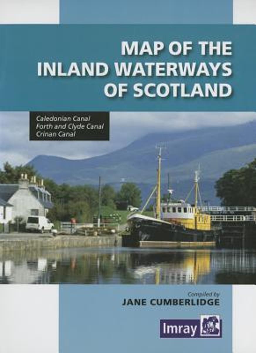 Map Inland Waterways of Scotland 9781846235221  Imray   Watersportboeken Schotland