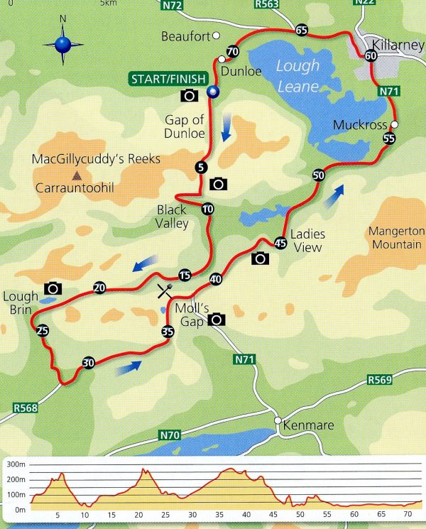 Cycling Kerry: Great Road Routes 9781848893078  The Collins Press   Fietsgidsen, Meerdaagse fietsvakanties Munster, Cork & Kerry