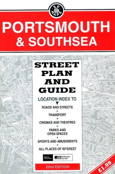 Portsmouth & Southsea 9781852823832  Service Publications Ltd.   Stadsplattegronden West Country
