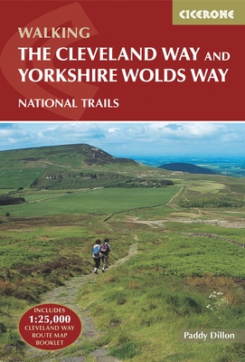 The Cleveland Way and the Yorkshire Wolds Way | wandelgids 9781852848231 Paddy Dillon Cicerone Press   Meerdaagse wandelroutes, Wandelgidsen Noordoost-Engeland
